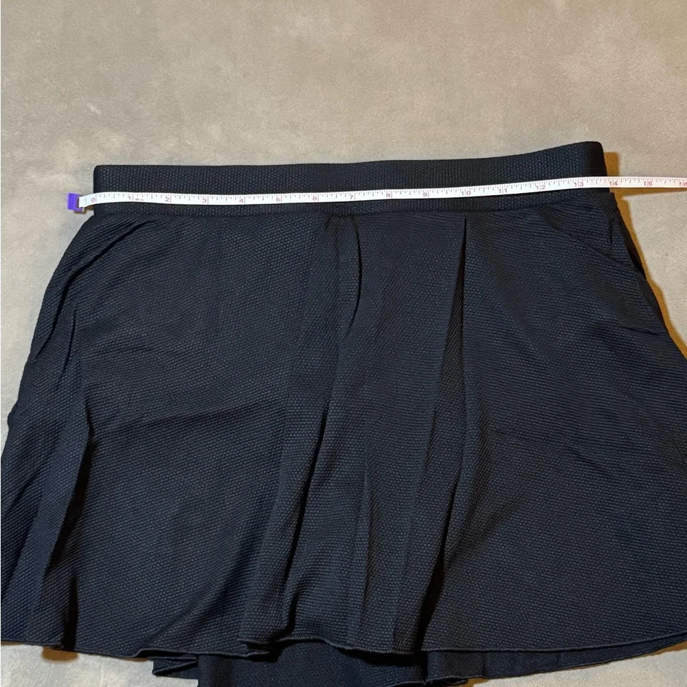 SPANX Black Swim Skort - Picture 2 of 5